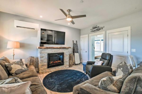 Ocean Shores Getaway with Fireplace and Hot Tub!